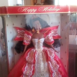 Black Holiday Barbie 10th anniversary